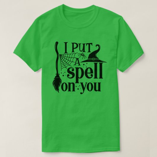 "Ik heb je betoverd" T-shirt (Design voorkant)