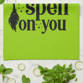 "Ik heb je betoverd" Theedoek (Gevouwen)