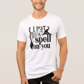 "Ik heb je betoverd" Tri-Blend Shirt (Voorkant)