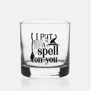 "Ik heb je betoverd" Whisky Glas