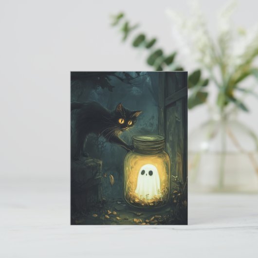 Ik heb je betrapt briefkaart (Staand voorkant)