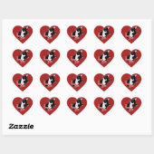Ik heb je Cat gegeven Hart Sticker (Vel)