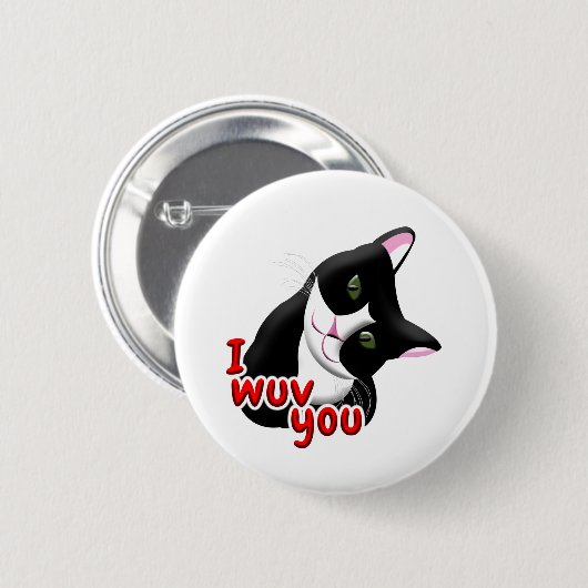 Ik heb je Cat gegeven Ronde Button 5,7 Cm (Voorkant /achterkant)