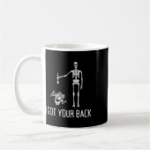 Ik heb je CK Funny Skeleton Humor Lover Koffiemok (Links)