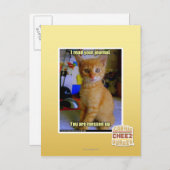 Ik heb je dagboek gelezen briefkaart (Voorkant / Achterkant)