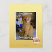 Ik heb je dagboek gelezen briefkaart (Voorkant)