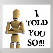 Ik heb je dat gezegd - Poster (Voorkant)