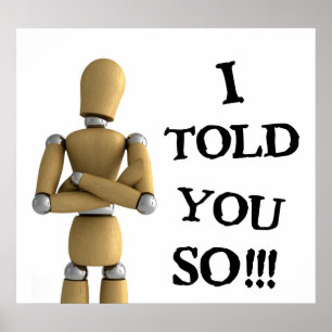 Ik heb je dat gezegd - Poster