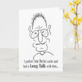 Ik heb je dokter aan de kant gezet - Kaart (Gele Bloem)