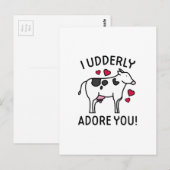 Ik heb je echt aanbeden briefkaart (Voorkant / Achterkant)