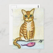 Ik heb je een Cadeau gegeven Briefkaart (Voorkant / Achterkant)