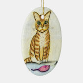 Ik heb je een Cadeau gegeven Keramisch Ornament (Rechts)