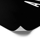 Ik heb je een hele watt elektriciteit gegeven, pun poster (Hoek)