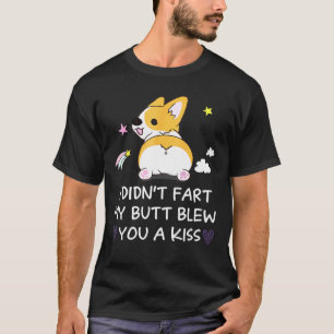 Ik heb je een kus Corgi Dog gegeven. T-shirt
