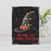 Ik heb je een Pet-kaartje voor kerstavond. Feestdagenkaart (Staand voorkant)