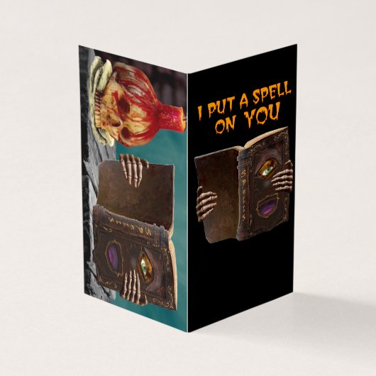 IK HEB JE EEN SPELL GEZET KAART (Buitenkant)