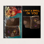 IK HEB JE EEN SPELL GEZET KAART (Buitenkant ongevouwen)