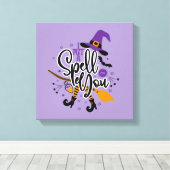 Ik heb je een spelletje gegeven canvas afdruk (Insitu (Houten vloer))