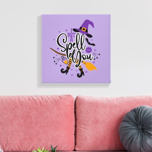 Ik heb je een spelletje gegeven canvas afdruk (Insitu (Woonkamer))