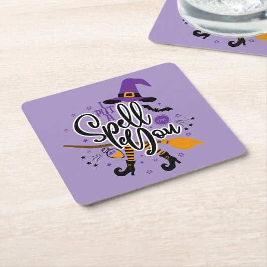 Ik heb je een spelletje gegeven kartonnen onderzetters (Schuin)