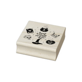 Ik heb je een spreuk gegeven rubberstempel