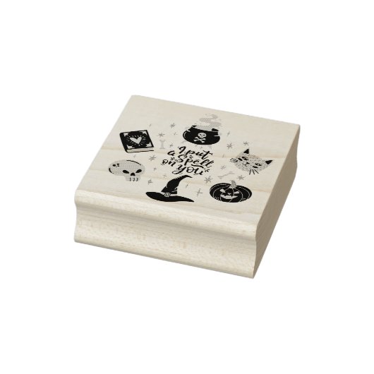 Ik heb je een spreuk gegeven rubberstempel (Stempel)