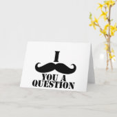 Ik heb je een vraag gesteld kaart (Gele Bloem)