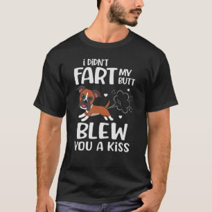 Ik heb je geen kus grappige hond gegeven. t-shirt
