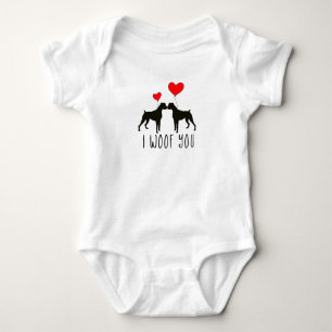 Ik heb je gegeten - Boxer Dog Shirt voor baby's