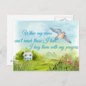 Ik heb je gegeten met mijn gebeerkaart briefkaart (Voorkant / Achterkant)