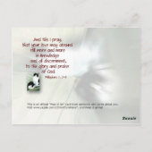 Ik heb je in mijn hart briefkaart (Achterkant)