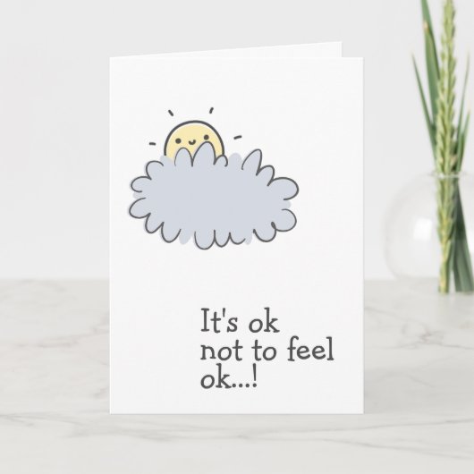 Ik heb je kind. Kute Cancer Support Kaart (Voorkant)