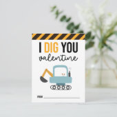 Ik heb je Kinder Valentijn Kaart gegraven (Staand voorkant)