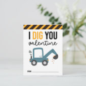 Ik heb je Kinder Valentijn Kaart gegraven (Staand voorkant)