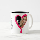 Ik heb je minder gegeten dan andere mensen tweekleurige koffiemok (Voorkant rechts)