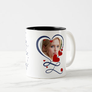 Ik heb je minder gegeten dan andere mensen tweekleurige koffiemok