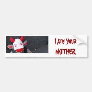 Ik heb je MOEDER opgegeten Bumpersticker