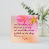 Ik heb je niet Christelijk Floral bezocht. (Staand voorkant)