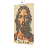 Ik heb je nodig om Christus te retro Luchtverfrisser (Links)
