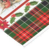 Ik heb je nooit verlaten, kerstkardinaal Quilt Bla Tafelkleed (Gekanteld)