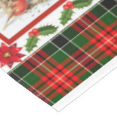 Ik heb je nooit verlaten, kerstkardinaal Quilt Bla Tafelkleed (Gekanteld)