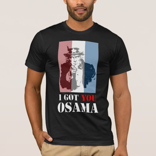 Ik heb je Osama. T-shirt (Voorkant)