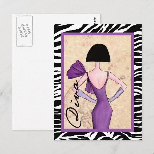 "Ik heb je rug" briefkaarten (Voorkant / Achterkant)