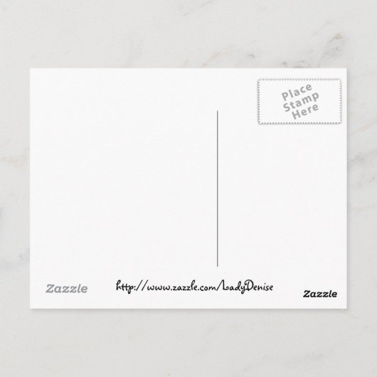 "Ik heb je rug" briefkaarten (Achterkant)