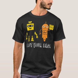 Ik heb je rug, grappige beste vriend t-shirt
