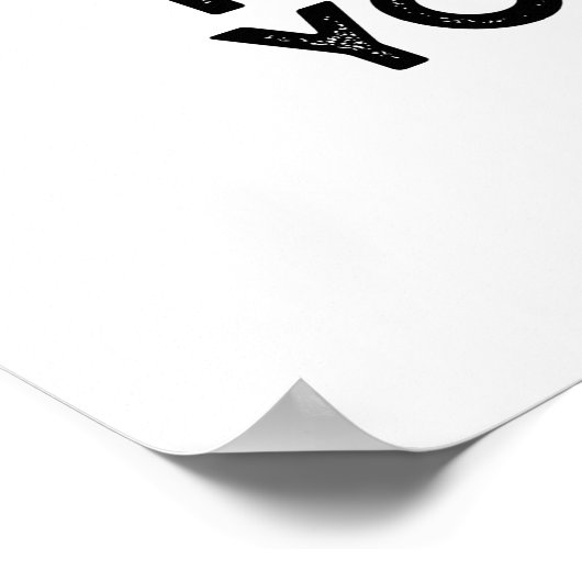 Ik heb je rug grappige Veggie Pun gegeven Poster (Hoek)