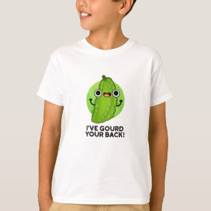 Ik heb je rug grappige Veggie Pun gegeven T-shirt