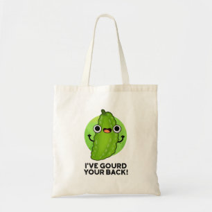 Ik heb je rug grappige Veggie Pun gegeven Tote Bag