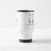 Ik heb je rug, het verlaten van Goodbye Gift Reisbeker (Center)