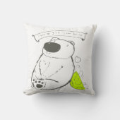 Ik heb je rug. kussen (Voorkant)